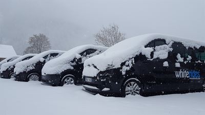 Alps weather in winter